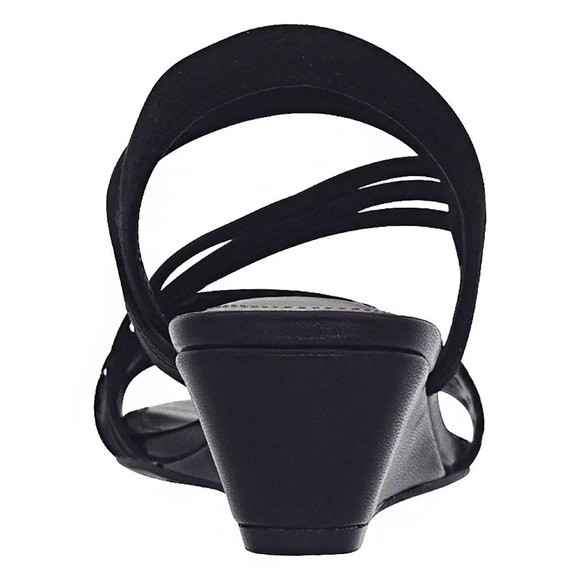 Impo Gatrina Women's Memory Foam Stretch Wedge Sandals, Black Size 8.5M - Picture 7 of 7